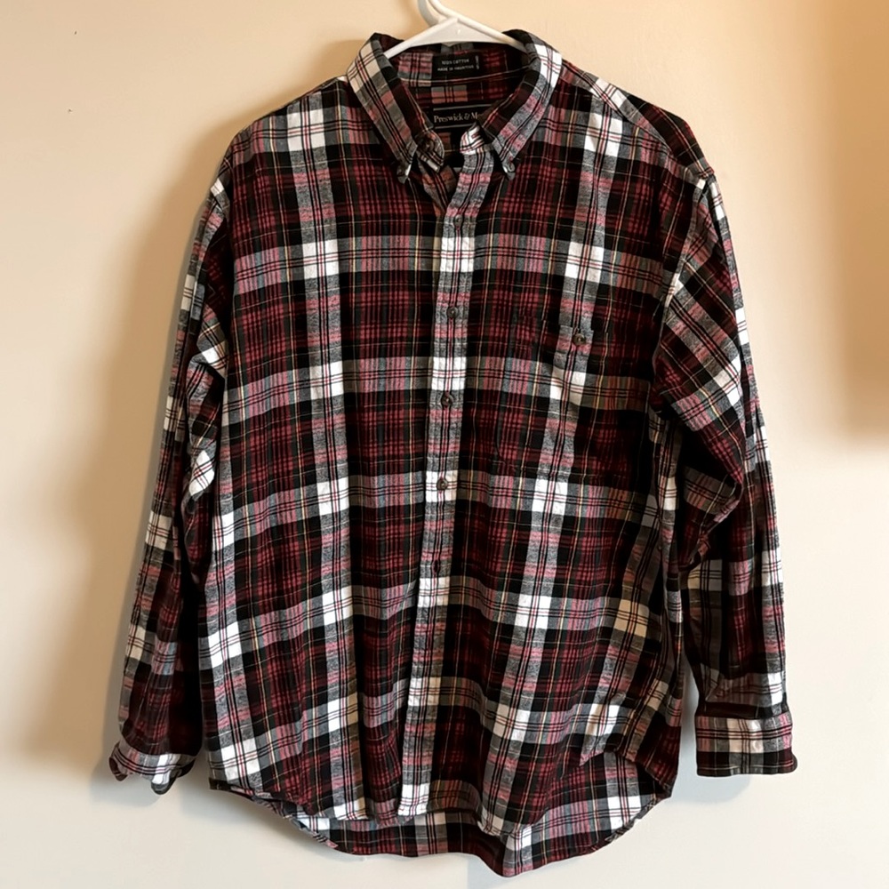 Preswick & Moore Flannel. Men’s Medium